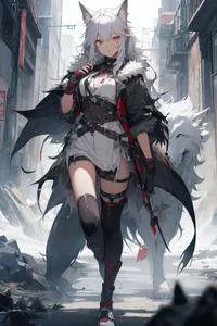 Alpha Wolf-girl Miko