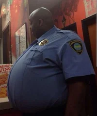 Giant security guard