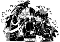Bakugo Shoto n Izuku