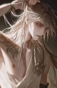 парень змей