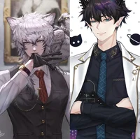 Two cat boys
