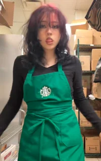 Goth barista