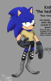 Knife The Hedgehog