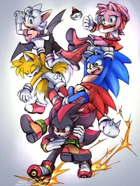 Sonic friends 