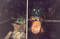 Bert and baby bunyip