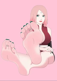 Sakura Haruno Feet