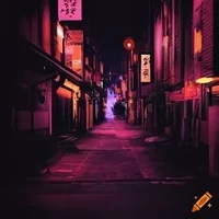 Night life in Japan 