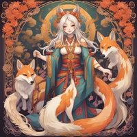 The kitsune goddes