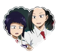 Momo and jirou 