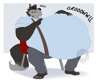 Grumpy Wolf Husband
