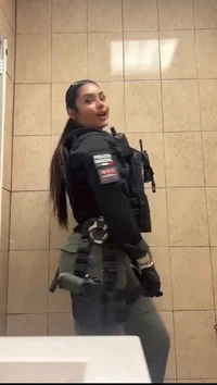 Mexican Police Girl