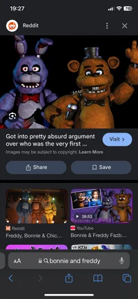 Freddy and Bonnie 