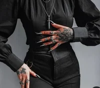 Goth step-sister 