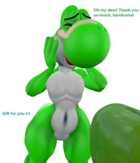 Femboy Green Yoshi