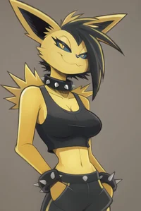 Anthro jolteon tf