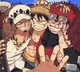 Luffy Kid Law