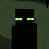 Green eyed enderman