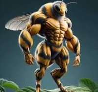 Buff bee