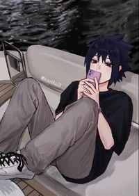 Sasuke Uchiha hijo