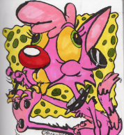 pinkie the cat