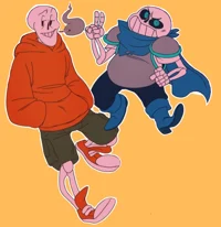 Sans and papyrus 