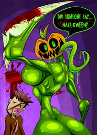 Haunted Pumpkin Girl