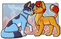 bluey and kion