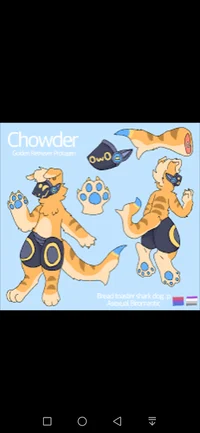 Protogen shark puppy