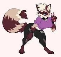 Furry Raccoon girl 