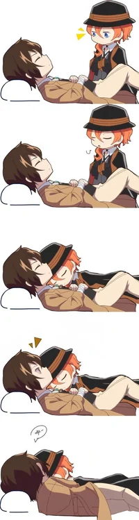 Осаму и Чуя 