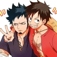 Luffy and Law