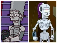 Marge-bot Leela-bot