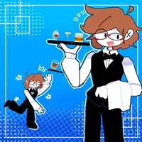 Shotgun man Waiter