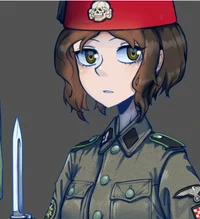 Bosnian SS soldier