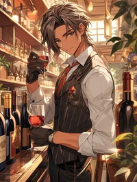 The bartender 
