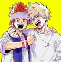Kirishima and Bakugo