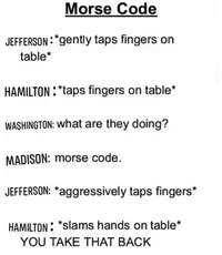 Morse Code-Hamilton