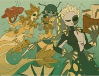 Mermaid Sun and Moon