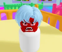 Red angry baby