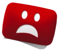 YouTube Error Face