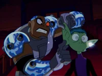 Cyborg and Beast Boy