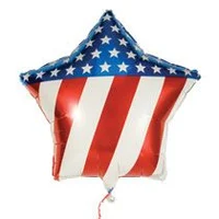 American flag balloo