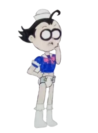 Boy Wonder in nappys