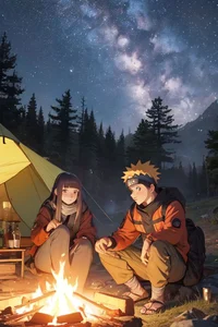Naruto camping 