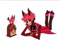 Alastor X Cursed Cat