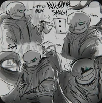 Nightmare sans