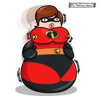 Pooltoy elastigirl