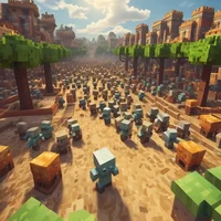Minecraft mob war