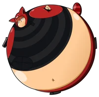 Inflated Red Panda