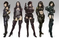 5 filles mercenaires
